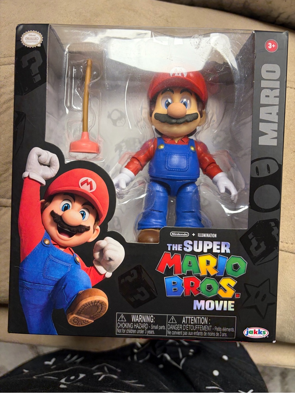 Nintendo The Super Mario Bros. Movie Mario Figure